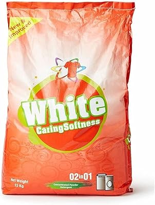 White powder laundry for ordinary and automatic washing machine, 15 kg.. DIAYTAR NIGERIA brings the market to your fingertips with affordable prices and swift delivery services.