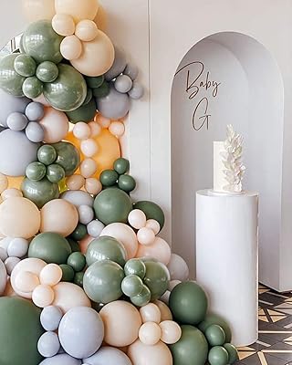 Green pink balloon kit - 126 pieces of 126 pack decoration kit olive green pink balloons, prenatal festive decorations in the jungle.. Affordable choices, delivered fast — that's the DIAYTAR Nigeria promise.