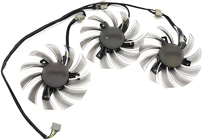Replacement graphics card for 75 mm cooling fan, 4 pins, 0.35 A, for gigabyte GTX 770/680/980 GTX 1080 TI 1060/1070 Ti.. DIAYTAR NIGERIA transforms dreams into deliveries with our affordable prices and 5-8 day shipping.