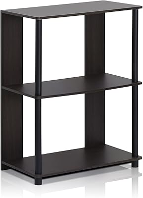 Simple designer Library Frono de Gaia in walnut wood.. Shop from Nigeria's largest product selection at DIAYTAR, with budget-friendly prices and swift delivery.