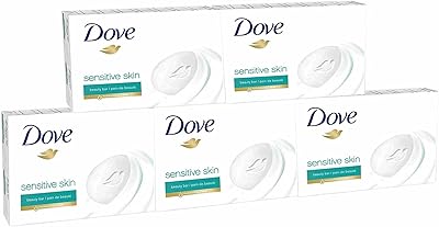 Non -flavored beauty bar Dove sensitive skin, pack of 5 (sensitive skin).. Transform your online shopping experience with DIAYTAR NIGERIA's affordable and diverse marketplace.