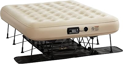 Self -infringressing pneumatic mattress queen simply comfortable from EZ Air Bed with integrated frame, pump and case on wheels.. Enjoy the simplicity of shopping with DIAYTAR NIGERIA, offering vast choices delivered in just 5-8 days.