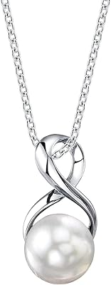 Infinite necklace of natural pearl pearl source 9-10 mm for women.. Shop with purpose and save with DIAYTAR NIGERIA's extensive platform and nationwide delivery service.