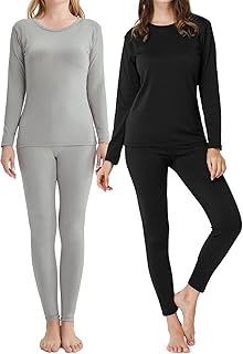 2 ultra soft thermal underwear sets for women with fleece in fleece.. DIAYTAR NIGERIA combines affordability, variety, and convenience with nationwide delivery services.