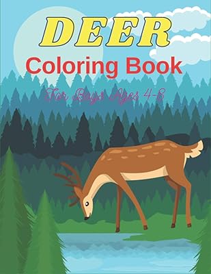 Cerf coloring book for boys aged 4 to 8:.. Experience the convenience of online shopping with DIAYTAR NIGERIA's reliable 5-8 day delivery service.