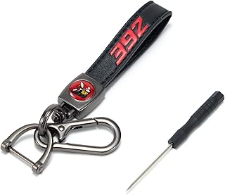 True leather keychain for Dodge Challenger Charger 392, For392, Universal.. DIAYTAR NIGERIA: Your trusted marketplace that combines variety, affordability and reliable shipping.