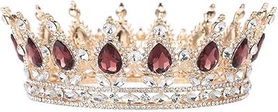Accessory for wedding hair, round tiard in rhinestones, handmade wedding ball jewelry for bridal and bride of honor and Mother's Day.. Discover a new way to shop with DIAYTAR NIGERIA's comprehensive marketplace and quick delivery options.