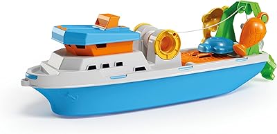 Adriatic fishing boat with towing cable and toys for the beach.. DIAYTAR Nigeria combines variety, affordability, and speed — making your online shopping experience not only enjoyable but also cost-effective.