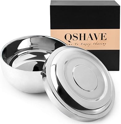 QSHAVE Steel QSHAVE shaving bowl with lid, diameter 10 cm, large chrome size with shiny finish.. Fast, affordable, and reliable — that’s the DIAYTAR Nigeria experience.