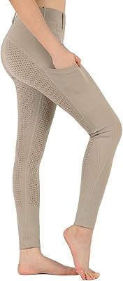 Riding pants for girls - horse riding pants - Children's school leggings with silicone pockets.. DIAYTAR NIGERIA revolutionizes e-commerce with our affordable prices and dependable delivery timeframes.