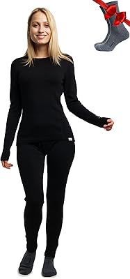 Set of thermal underwear in merino wool for women-thermal underwear in medium weight merino wool for women, up and down.. From kitchen tools to phones — DIAYTAR Nigeria ships it all in a week.