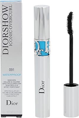Mascara imperméable diorshow iconic overcurl 24h volume & curl - # 091 noir - 6g/0.21oz.. DIAYTAR NIGERIA: Connecting Nigerians with affordable products through our expansive e-commerce platform.
