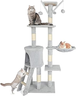 Cat tree Several levels Nikomi® 145 cm Griffing For Levels.. Discover the perfect balance of selection and value with DIAYTAR NIGERIA's nationwide delivery service.