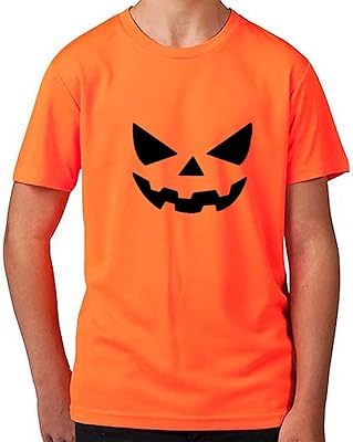 Ay Cabrontm Pumpkin Face | Halloween | scary face | Small monster | Cotton t-shirt for children.. DIAYTAR NIGERIA connects desire with fulfillment through our affordable e-commerce platform.