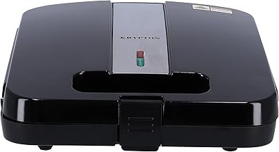 Krypton sandwich machine with 4 slices/NSCOOKING, black, KNSM6199 hob.. Shop the smart way with DIAYTAR Nigeria — fast delivery, affordable everything.