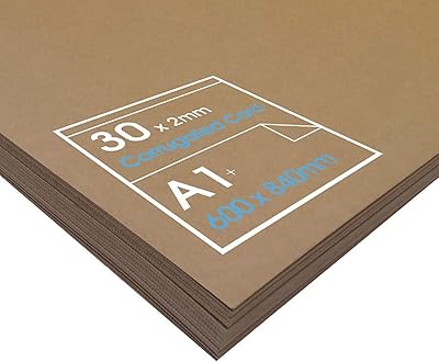 Wave box 2 mm for modeling - 300 g/m2 for exterior A1 x 30 sheets.. Your comprehensive marketplace awaits at DIAYTAR NIGERIA with affordable prices and reliable delivery times.