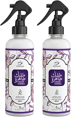 Deodorizing with the scent of arabia musk, without alcohol or fragrant, 500 ml, pack of two.. DIAYTAR NIGERIA revolutionizes online shopping with competitive prices and reliable 5-8 day delivery.