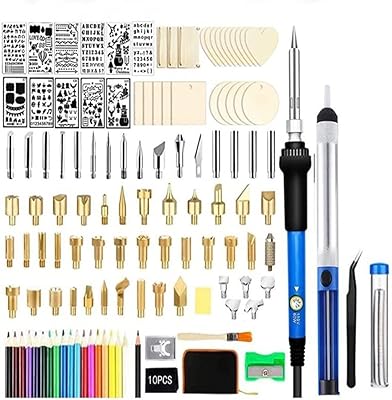 DEONG 121 Pieces Set of Wood Sulpum Fighting Tool with Welding Red, Sharp engraving Welding Points.. Your everyday shopping solution, DIAYTAR NIGERIA offers variety and value delivered within 8 days.