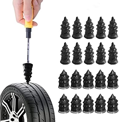 20-piece tire repair rubber storms, car and motorcycle tire repair and motorcycle tire repair studs, quick self-service tire repair tool (10L + 10 rooms).. DIAYTAR NIGERIA: Your affordable shopping destination with thousands of products delivered in days.