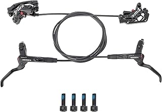 Brake with mountain biking hydraulic disc with 4 hydraulic pistons and 22.2 mm braking system for mountain bikes, right and left hand.. DIAYTAR NIGERIA: Making online shopping accessible with affordable prices and nationwide delivery service.