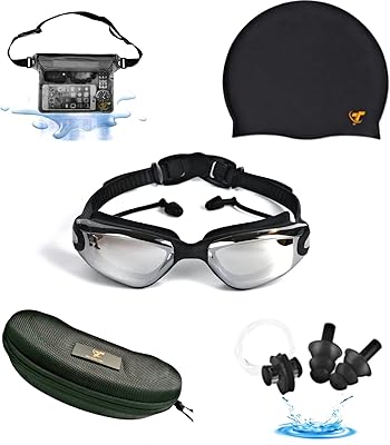 Anti-fog and anti-scratch swimming glasses with UV treated lenses with Neat Cache and Earned Bags Adjustable Women's Women's Women.. Your one-click solution to affordable shopping, DIAYTAR NIGERIA delivers quality products nationwide.