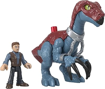Figurine fisher-price imaginext jurassic world therizinosaurus et dinosaure owen, multicolore, gvv63.. Your everyday shopping destination, DIAYTAR NIGERIA offers unbeatable value with quick delivery times.