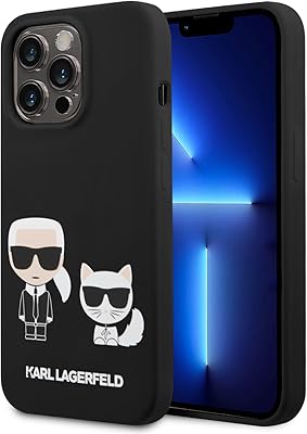 CG Mobile. Karl Lagerfeld liquid silicone shell compatible with Magsafe with karl and choupette rechargeable shell/wireless shock absorption compatible with iPhone 14 pro max 6.7 inch (black).. Discover the perfect balance of selection and value with DIAYTAR NIGERIA's nationwide delivery service.
