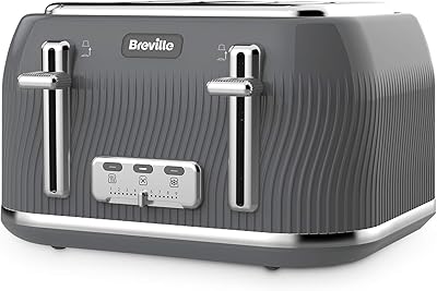 4-slices with wide slightly lifting slots Breville Flo | Gray | VTT892.. Your digital shopping ally, DIAYTAR NIGERIA offers extensive selection with budget-friendly delivery.