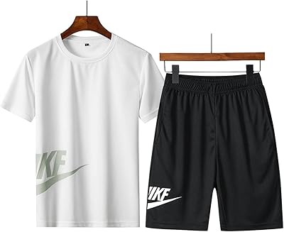 Short and t-shirt for men, sports combination, two-piece sets, sports set for gymnastics training and men's marathon.. DIAYTAR NIGERIA: Where shopping is affordable, selection is vast, and delivery is always reliable.