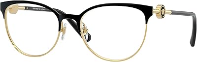 Versace Medusa VE 1271 Enamel glasses frame for women, black, size 54/18/140, black, 54-140.. DIAYTAR NIGERIA brings quality products to every corner of Nigeria at prices everyone can afford.