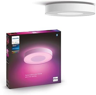 Intelligent ceiling light Philips Hue New Infuse White and Color [Grand Blanc] with Bluetooth... DIAYTAR NIGERIA makes quality accessible to all with our affordable prices and quick delivery service.