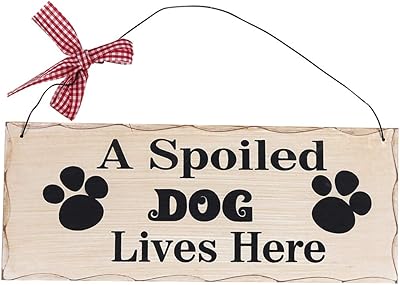 Decorative wooden panel for dog lovers to hang.. Get top brands at bottom prices, only on DIAYTAR Nigeria.