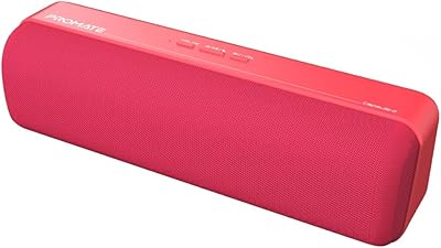 Portable Bluetooth speaker Portable Promate 6W HD with Bluetooth 5.0, Long Duration of Reading, USB multimedia port, Location for micro SD card and 3.5 mm port for iPhone 14, iPad Air, iPod, Capsule-2 Rouge.. DIAYTAR NIGERIA promises affordability and variety with every purchase, delivered in 5-8 days.