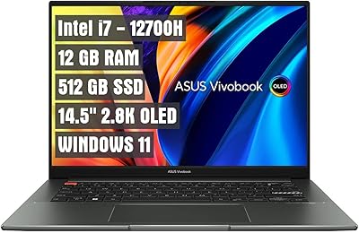 ASUS 14.5 '' laptop VivoBook Intel Evo Platform - Core i7-12700h of 12th generation screen 2880 x 1800 120 Hz - 12 GB of RAM DDR4 512 GB PCIe® NVMETM M.2 4.0 SSD WINDOWS 11 DISC WIND.. Shop for everything you need at DIAYTAR NIGERIA, with budget-friendly prices and quick delivery.