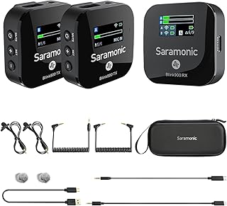 Microphone cravate sans fil saramonic 24 ghz mini microphone blink 900 b2 pour iphone.. DIAYTAR NIGERIA combines extensive product options with budget-friendly prices, delivered in 5-8 days.