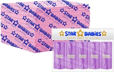 Star Babies, (10 disposable changing carpets + 5 flavored bags).. Big savings, small wait times — shop now at DIAYTAR Nigeria.