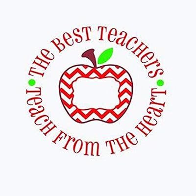 Design with Vinyl US V Jer 2728 4 best-seller The best teachers, stickers teach from the heart. Size of wall art 20 "x 20", color: multi, 20 "x 20".. From fashion trends to home essentials — find it on DIAYTAR Nigeria.