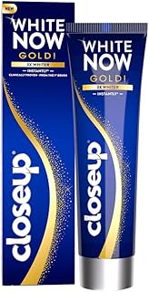 Dentifrice closeup white now gold, 75 ml.. DIAYTAR NIGERIA: Where every Nigerian finds what they need at prices they can afford, delivered promptly.