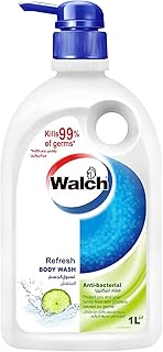 Shower gel and Walsh antibacterial body cleaner, German formula, 99.9 % antibacterial, refreshing perfume, 1 l.. Thousands of items, all priced just right — shop DIAYTAR Nigeria today.