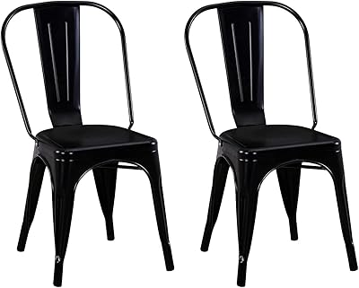 Metal dining room chairs for interior and exterior.. Experience the future of online shopping with DIAYTAR NIGERIA's extensive product range and competitive pricing.