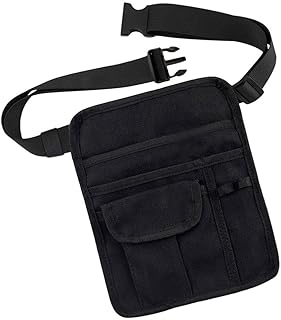 Server size silver pocket bag, canvas restaurant waitress's apron bag with adjustable belt carriage carrier, server bag, bars and cafes container.. DIAYTAR NIGERIA connects you with thousands of products at competitive prices, delivered within a week.