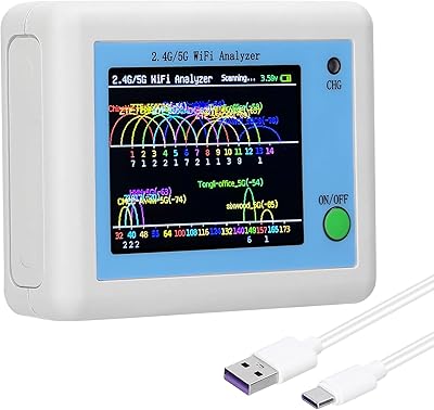 WiFi Namulet 2.4g/5g signal scanner, WiFi signal analyzer, router management assistant with 2.4 -inch screen 27 colors.. Shop smart, shop DIAYTAR - Nigeria's most affordable e-commerce platform with nationwide delivery.