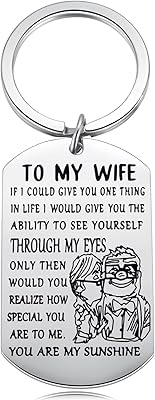 Wedding anniversary gifts for your wife, you are the woman of the sun, Valentine's Day keychain for her from her husband, metal, unknown, metal, unknown.. DIAYTAR NIGERIA connects you with thousands of products at competitive prices, delivered within a week.