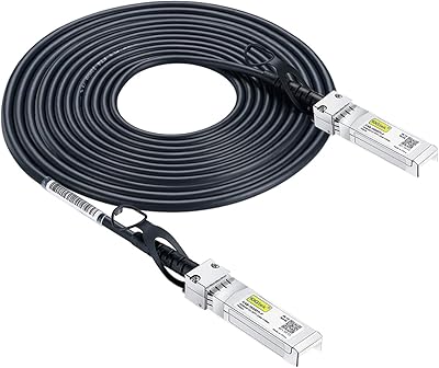 Passive dac cable # 10gtek # Twinax SFP+, compatible with Cisco, Ubiquiti, Fortnite and Plus, 8 m (26 feet).. Get what you need, when you need it — DIAYTAR Nigeria delivers fast.