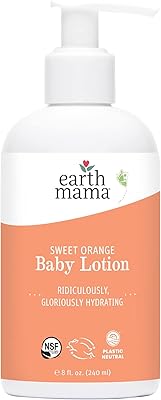 Baby milk Earth Mama Sweet Orange | Nourishing biological calendula + riboose for sensitive skin, 8 fl oz.. Your everyday shopping destination, DIAYTAR NIGERIA offers quality and value delivered within days.