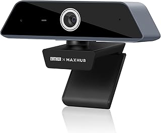 Webcam Enther & Maxhub 4k, Webcam with computer microphone with micro anti -grip, fast automatic focus and automatic Full HD light correction, works with Microsoft Teams, Zoom, Skype, Stream.. DIAYTAR NIGERIA revolutionizes online retail with our extensive selection and dependable shipping service.