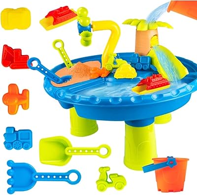 Am Anna Water table for toddlers aged 1 to 3, 3 in 1 water tables for children, outdoor toys for children from 2 to 4 years old, sand and water table, children's summer toys, aquatic activity tables in the garden (3 in 1 water table).. Discover endless possibilities with DIAYTAR NIGERIA's comprehensive catalog and budget-friendly delivery.