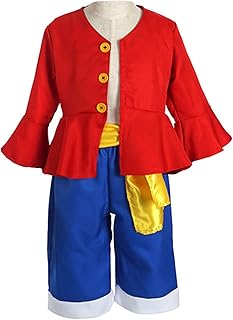 Cosplay costume Bakugo One Piece Monkey D. Luffy for children, Luffy Rouge shirt, Halloween costume Wano.. Shop with confidence at DIAYTAR NIGERIA, Nigeria's premier affordable e-commerce platform.