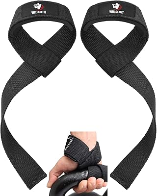Welgetfit lifting wrist straps (pair) for weightlifting, bodybuilding, weightlifting and earth lifting. Strips of padded gymnastics wrist in flexible neoprene, supports maximum grip for strength training and stability of dumbbells.. Experience the ultimate in shopping convenience with DIAYTAR NIGERIA's vast catalog and 5-8 day delivery.