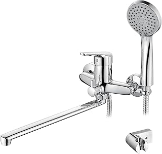 Ibergriff Roma M13150 Bath Mixer Tap High Wall Shower With Long Shower.. DIAYTAR NIGERIA: Empowering Nigerians with access to affordable products delivered within 8 days.